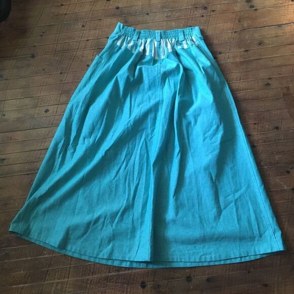 Chaus Sport vintage 80’s long S field skirt - Picture 3 of 5